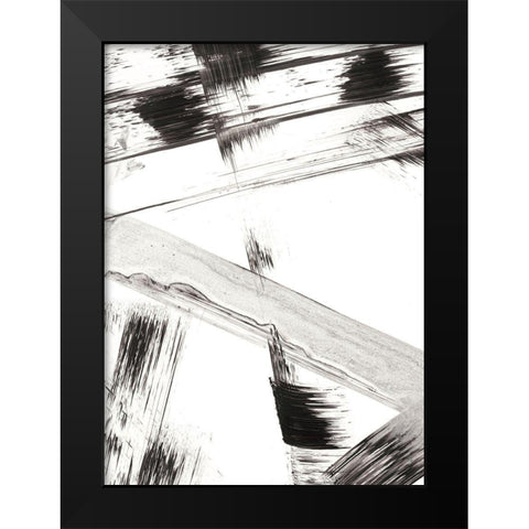 Transmit I Black Modern Wood Framed Art Print by Harper, Ethan