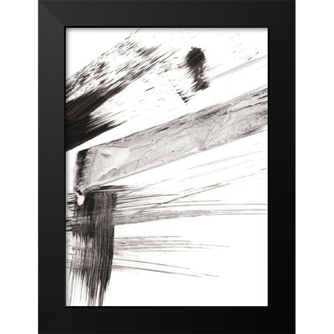 Transmit II Black Modern Wood Framed Art Print by Harper, Ethan