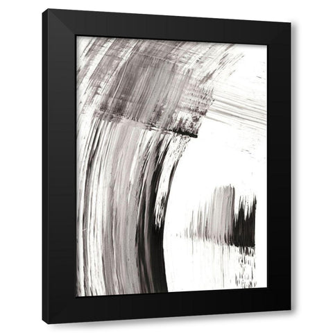 Transmit III Black Modern Wood Framed Art Print by Harper, Ethan