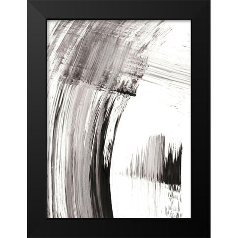 Transmit III Black Modern Wood Framed Art Print by Harper, Ethan