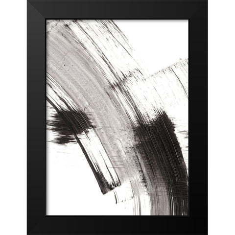 Transmit IV Black Modern Wood Framed Art Print by Harper, Ethan