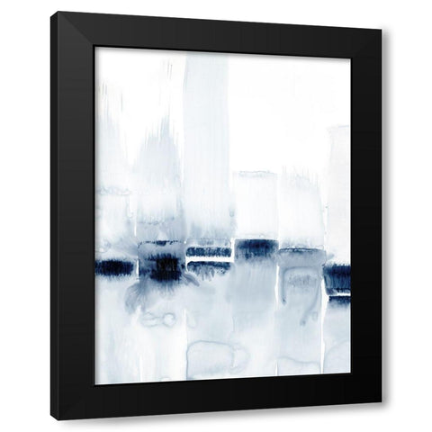 City Across the Water I Black Modern Wood Framed Art Print with Double Matting by Harper, Ethan