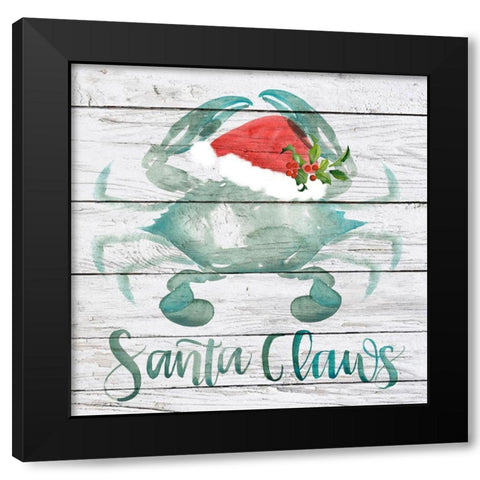 Tis the Seasun II Black Modern Wood Framed Art Print by Parker, Jennifer Paxton