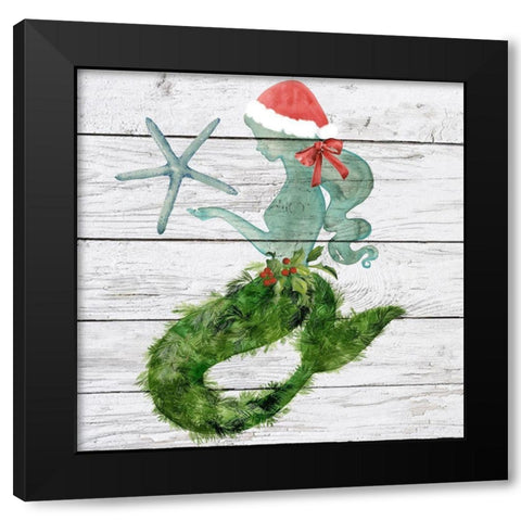 Tis the Seasun III Black Modern Wood Framed Art Print by Parker, Jennifer Paxton