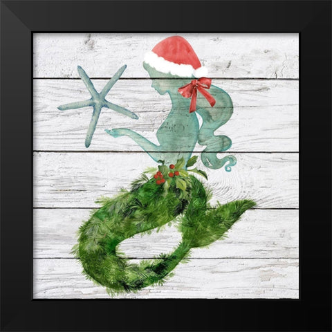 Tis the Seasun III Black Modern Wood Framed Art Print by Parker, Jennifer Paxton