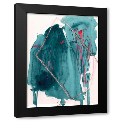 A Shift of Realms II Black Modern Wood Framed Art Print by Parker, Jennifer Paxton