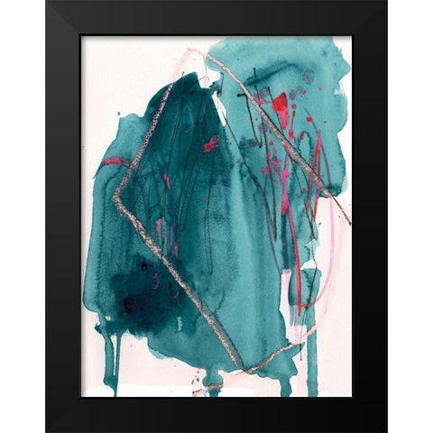 A Shift of Realms II Black Modern Wood Framed Art Print by Parker, Jennifer Paxton