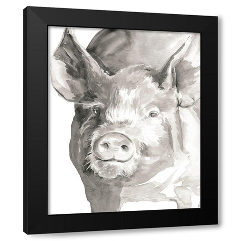 Farm Faces III Black Modern Wood Framed Art Print by Parker, Jennifer Paxton