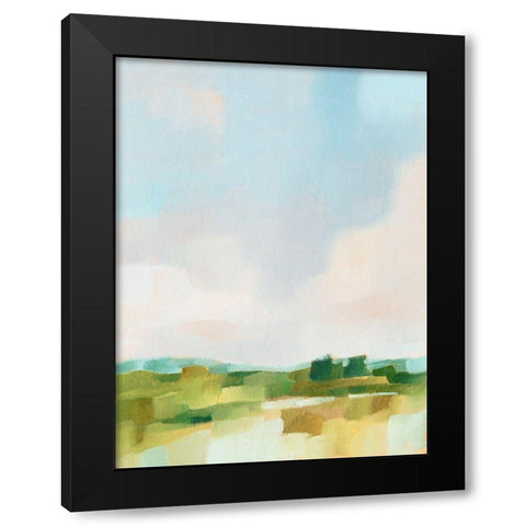 Spring Skies I Black Modern Wood Framed Art Print with Double Matting by Harper, Ethan