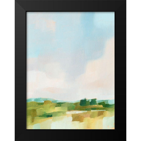 Spring Skies I Black Modern Wood Framed Art Print by Harper, Ethan