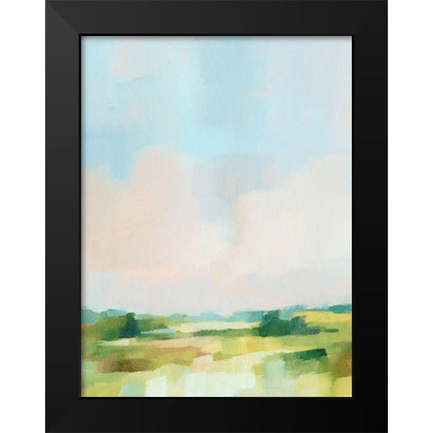 Spring Skies II Black Modern Wood Framed Art Print by Harper, Ethan