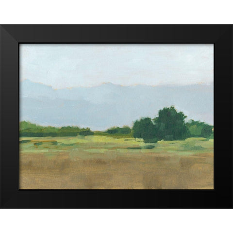 Viridian Shade I Black Modern Wood Framed Art Print by Harper, Ethan