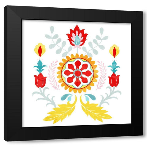 Taza II Black Modern Wood Framed Art Print with Double Matting by Popp, Grace