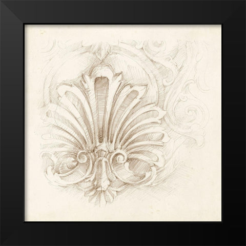 Architectural Accent I Black Modern Wood Framed Art Print by Harper, Ethan