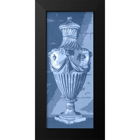 Graphic Urn III Black Modern Wood Framed Art Print by Harper, Ethan