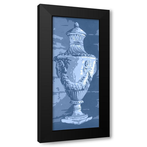 Graphic Urn IV Black Modern Wood Framed Art Print by Harper, Ethan