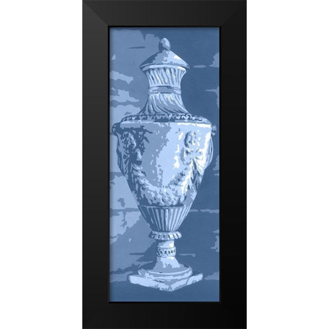 Graphic Urn IV Black Modern Wood Framed Art Print by Harper, Ethan