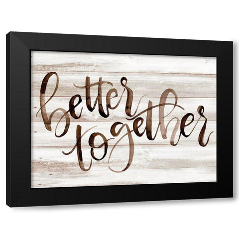 Farmhouse Be-s I Black Modern Wood Framed Art Print by Parker, Jennifer Paxton