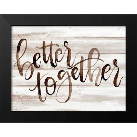 Farmhouse Be-s I Black Modern Wood Framed Art Print by Parker, Jennifer Paxton