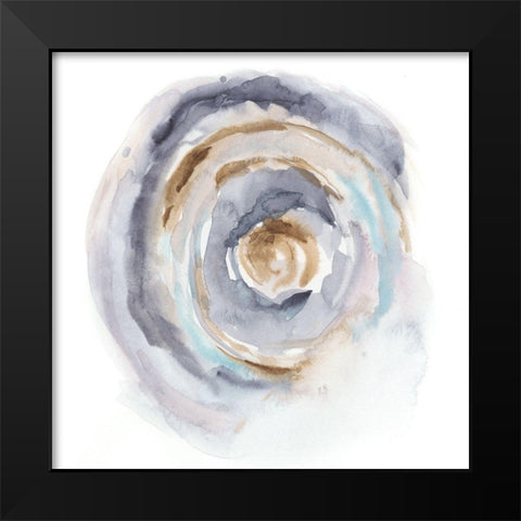 Cloud Nebula II Black Modern Wood Framed Art Print by Harper, Ethan