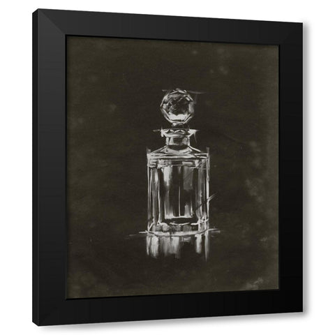 Crystal Barware I Black Modern Wood Framed Art Print by Harper, Ethan