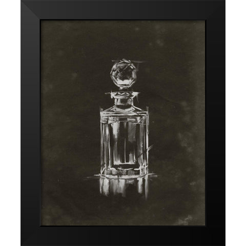 Crystal Barware I Black Modern Wood Framed Art Print by Harper, Ethan