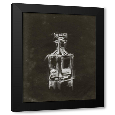 Crystal Barware II Black Modern Wood Framed Art Print with Double Matting by Harper, Ethan