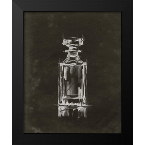 Crystal Barware III Black Modern Wood Framed Art Print by Harper, Ethan