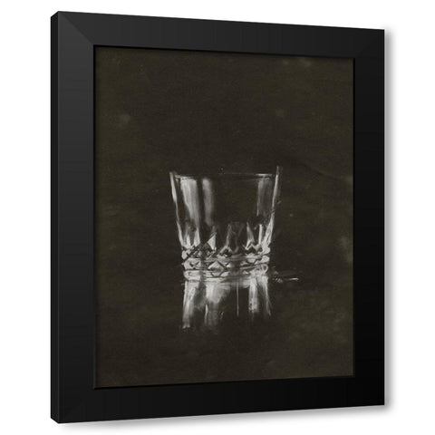 Crystal Barware VIII Black Modern Wood Framed Art Print by Harper, Ethan