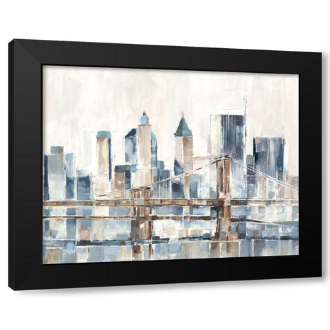 Blue Hour I Black Modern Wood Framed Art Print by Harper, Ethan