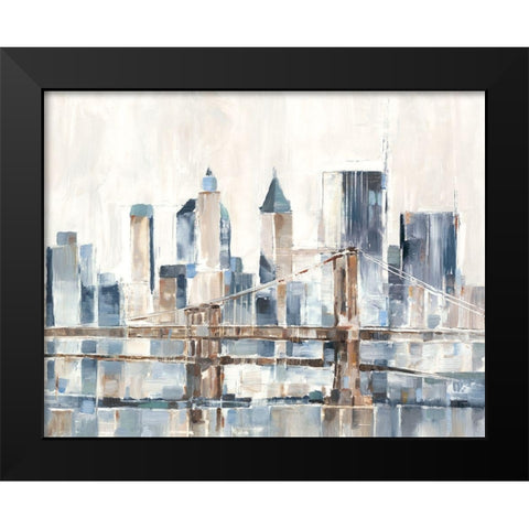 Blue Hour I Black Modern Wood Framed Art Print by Harper, Ethan