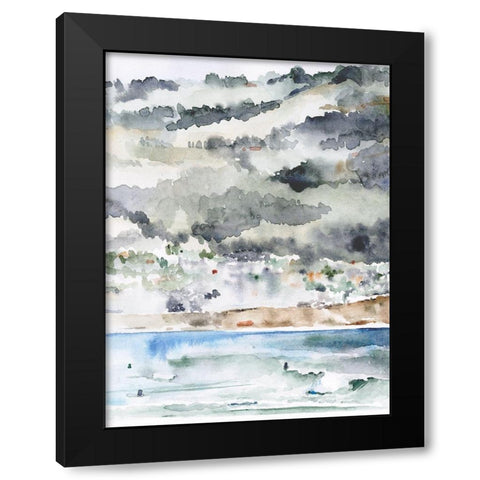 Palos Verdes II Black Modern Wood Framed Art Print by Parker, Jennifer Paxton