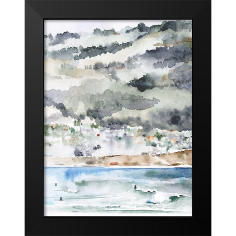 Palos Verdes II Black Modern Wood Framed Art Print by Parker, Jennifer Paxton