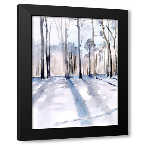 Winter Light II Black Modern Wood Framed Art Print by Parker, Jennifer Paxton