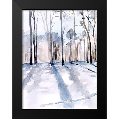 Winter Light II Black Modern Wood Framed Art Print by Parker, Jennifer Paxton