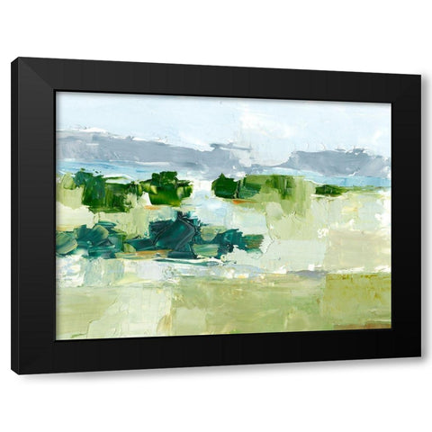 Warm Spring II Black Modern Wood Framed Art Print by Harper, Ethan