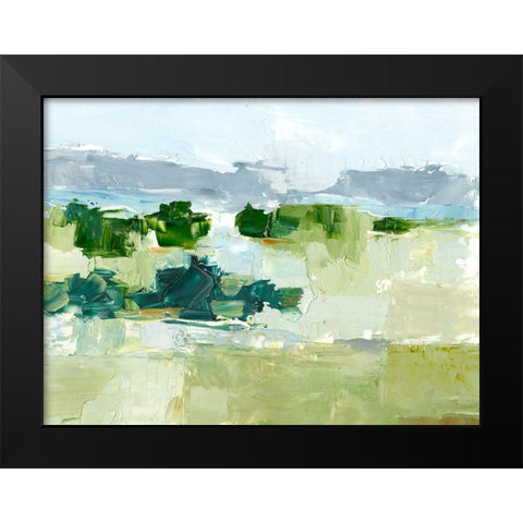 Warm Spring II Black Modern Wood Framed Art Print by Harper, Ethan