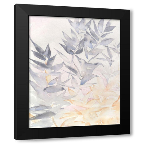 Whispering Boughs I Black Modern Wood Framed Art Print by Parker, Jennifer Paxton