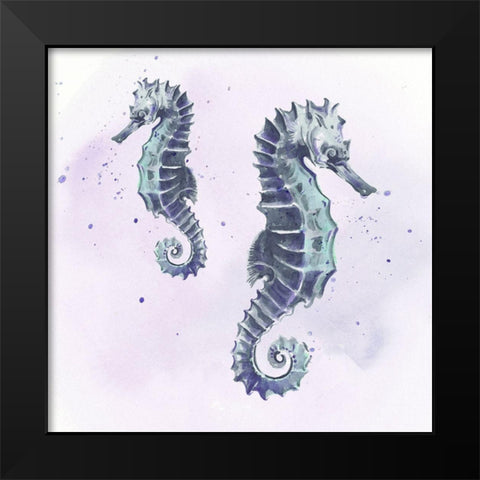 Underwater Halcyon I Black Modern Wood Framed Art Print by Parker, Jennifer Paxton