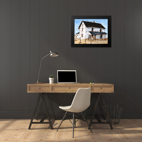 Abandoned Farmhouse I Black Modern Wood Framed Art Print by Harper, Ethan