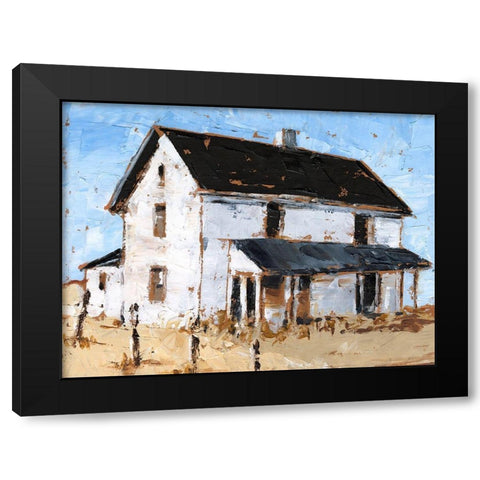 Abandoned Farmhouse I Black Modern Wood Framed Art Print by Harper, Ethan