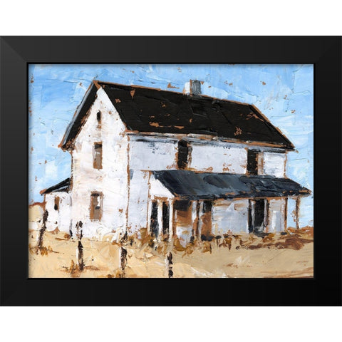 Abandoned Farmhouse I Black Modern Wood Framed Art Print by Harper, Ethan