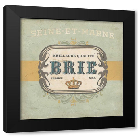 Nouveau Chevre I Black Modern Wood Framed Art Print by Vess, June Erica