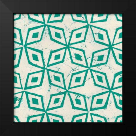 Singsong IV Black Modern Wood Framed Art Print by Zarris, Chariklia