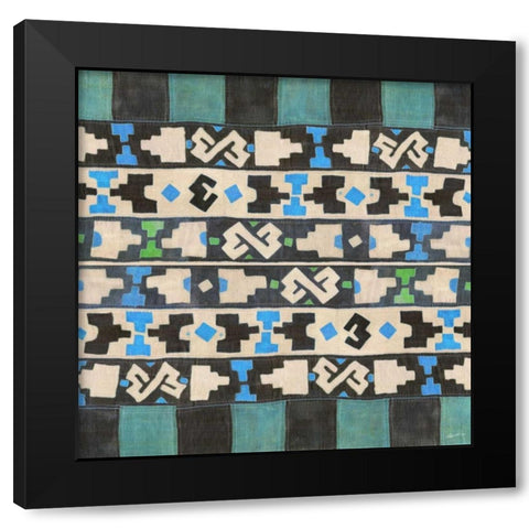 Kuba Kuba II Black Modern Wood Framed Art Print with Double Matting by Butler, John