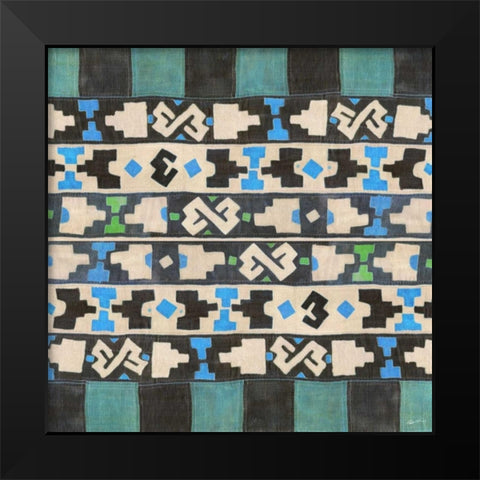 Kuba Kuba II Black Modern Wood Framed Art Print by Butler, John