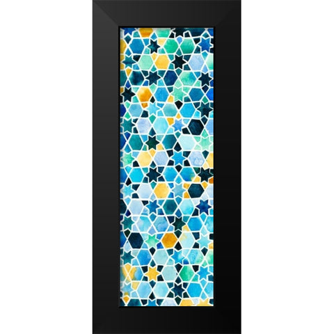 Snow Day I Black Modern Wood Framed Art Print by Ewer, Rebekah