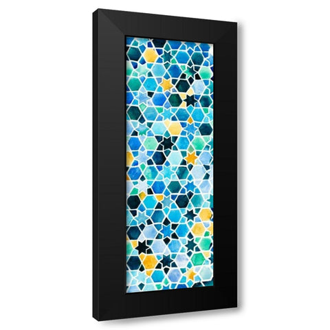 Snow Day II Black Modern Wood Framed Art Print with Double Matting by Ewer, Rebekah