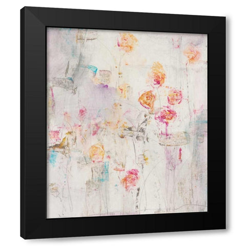 Spotted Garden II Black Modern Wood Framed Art Print with Double Matting by OToole, Tim