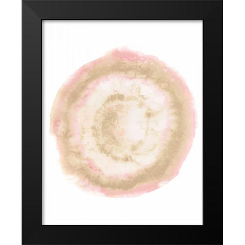 Custom Radiant Geode II Black Modern Wood Framed Art Print by McCavitt, Naomi